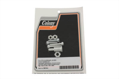 Cadmium Lever Pivot Screw Kit - V-Twin Mfg.