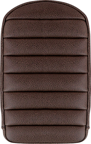 SADDLEMEN Sissy Bar Pad - Tuck-n-Roll - Brown 041146BR