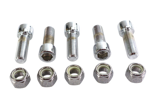 Sprocket Bolt and Nut 7/16 inch-20 X 1-1/4 inch Allen Style - V-Twin Mfg.