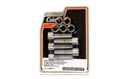 Pulley Bolt and Nut 7/16 inch-20 X 1-1/2 inch Allen Style - V-Twin Mfg.