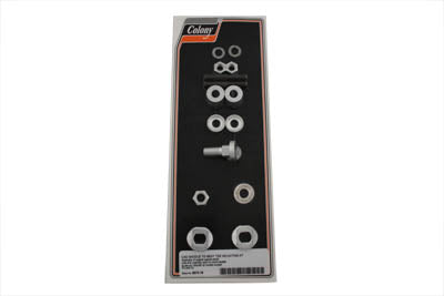Cadmium Solo Seat T Mount Kit - V-Twin Mfg.