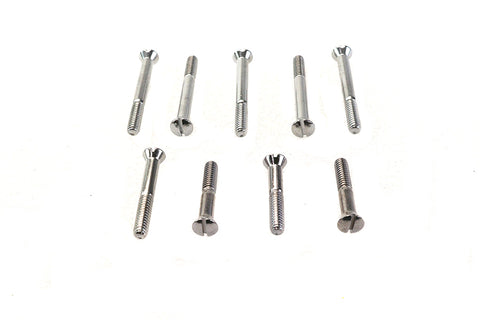 Cam Cover Screw Chrome - V-Twin Mfg.