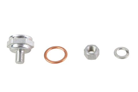 Linkert Carburetor Bowl Cadmium Lock Nut - V-Twin Mfg.
