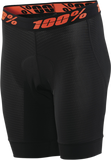 100% Women's Crux Liner Shorts - Black - Medium 40050-00001