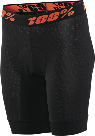 100% Women's Crux Liner Shorts - Black - Medium 40050-00001