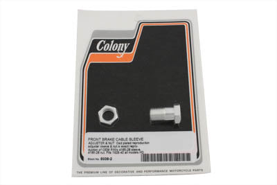 Brake Cadmium Cable Adjuster - V-Twin Mfg.