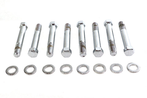 Hex Head Bolt Chrome - V-Twin Mfg.