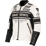 IN STOCK ICON Neo Daytona 2 Jacket - White/Black - Large 2820-7070