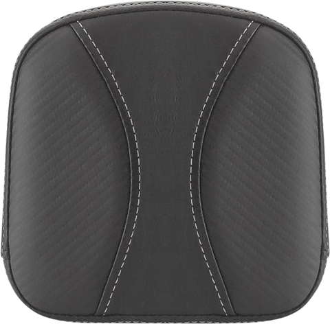 SADDLEMEN Sissy Bar Pad - Contoured - Black - FL '99-'23 40742