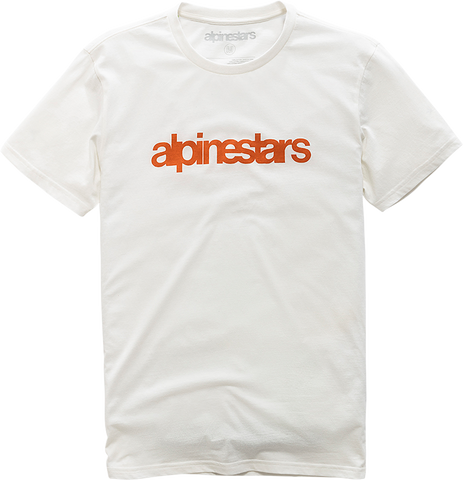 ALPINESTARS Heritage Word T-Shirt - Natural - Medium 121073006224M