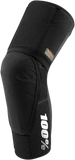 100% Teratec Plus Knee Guards - Black - Large 70005-00003