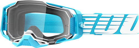 100% Armega Goggles - Oversized Sky - Clear 50004-00010