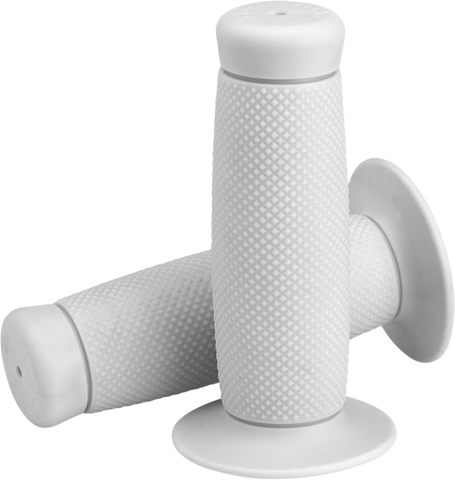 BILTWELL Grips - Renegade - 7/8" - White 6704-0278