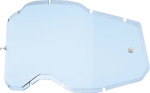 100% Accuri 2/Racecraft 2/Strata 2 Lens - Injected Blue 59090-00002