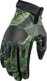 ICON Hooligan™ Tiger's Blood Gloves - Green - 3XL 3301-4628