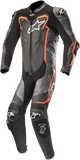 ALPINESTARS GP Plus v2 Camo 1-Piece Leather Suit - Black/Charcoal/Red Fluorescent - US 42 / EU 52 3150718-994-52