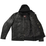 Nightstrike Men’s Motorcycle Leather Jacket