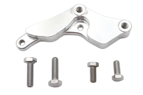 ULTIMA LEFT CALIPER BRACKET, FRONT, POL - V-Twin Mfg.
