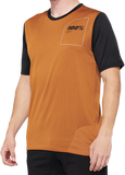 100% Ridecamp Jersey - Terracotta/Black - Large 40027-00017