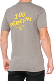 100% Dakota T-Shirt - Heather Gray - Small 32130-188-10