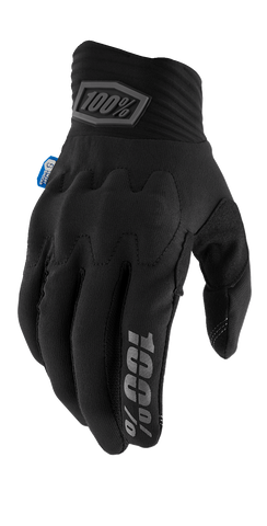 100% Cognito Smart Shock Gloves - Black - Large 10014-00032