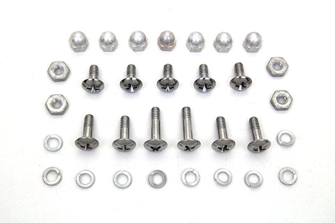 Windshield Mounting Screw Set Cadmium - V-Twin Mfg.