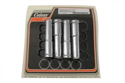 Lower Pushrod Cover Set Chrome - V-Twin Mfg.
