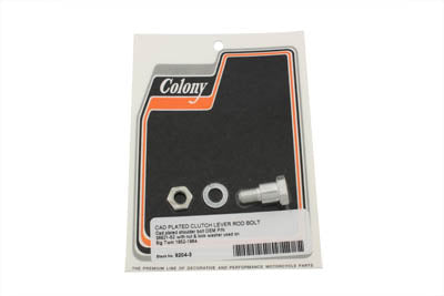 Mousetrap Clutch Rod End Shoulder Bolt Cadmium - V-Twin Mfg.