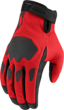 ICON Hooligan™ CE Gloves - Red - 2XL 3301-4388