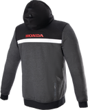 ALPINESTARS Honda Chrome Street Hoodie - Black/Gray/Red - Medium 4201323-1908-M