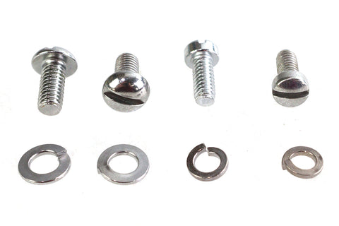 Circuit Breaker Screw Kit Chrome - V-Twin Mfg.