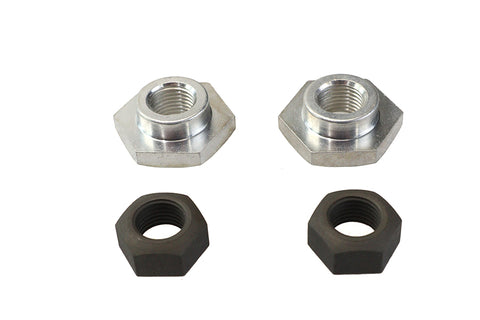 Parkerized Hex Nut and Retainer Kit - V-Twin Mfg.