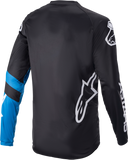 ALPINESTARS Racer V3 Long-Sleeve Jersey - Black/Bright Blue - XL 1762822-1078-XL