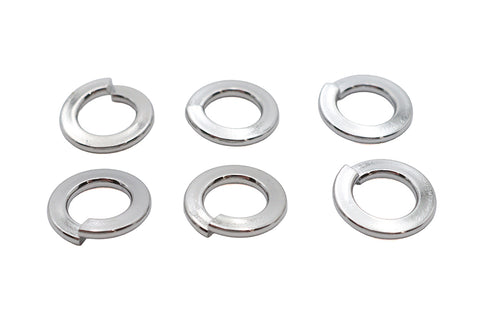 Chrome Split Lock Washer 3/8 inch Inner Diameter - V-Twin Mfg.