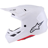 ALPINESTARS SM7 Helmet - Solid - Gloss White - Large 8301426-2180-L