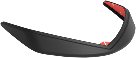 SHOW CHROME Fender Tip Accent - Black - Front 52-940BK