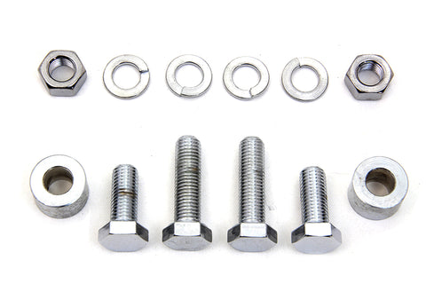 Chrome Oil Tank Mounting Kit - V-Twin Mfg.