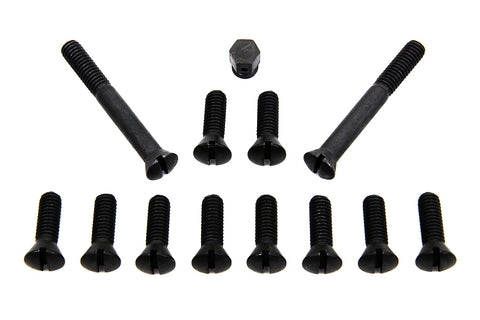 Transmission Top Cover Screw Kit Parkerized - V-Twin Mfg.