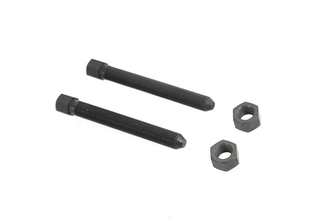 Rear Chain Adjuster Parkerized - V-Twin Mfg.