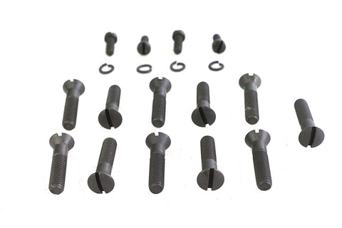Cam Cover Screw Kit Parkerized - V-Twin Mfg.