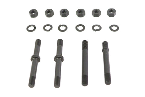 Sprocket Cover Stud Nut Kit Parkerized - V-Twin Mfg.