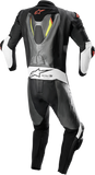 ALPINESTARS Missile Ignition v2 1-Piece Suit - Metallic Gray/Black/Yellow/Red Fluorescent - US 50 / EU 60 3150222-9135-60