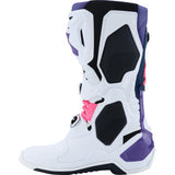 ALPINESTARS Tech 10 Boots - White/Violet/Navy/Pink Fluorescent - US 11 / EU 45.5 2010020-2780-11