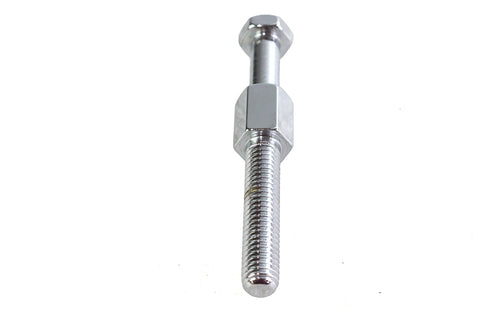 Chrome Transmission Case Adjuster Screw - V-Twin Mfg.