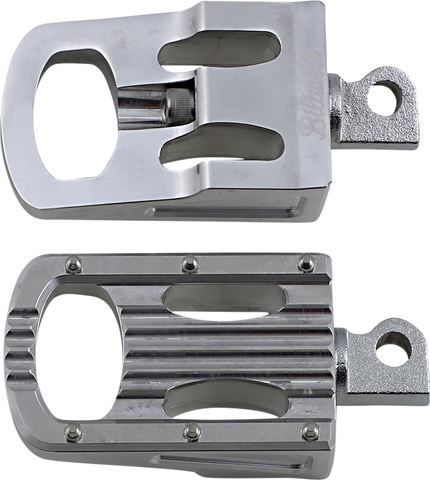 BILTWELL Punisher Footpeg - Classic - Polished 7005-303-01