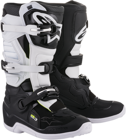 ALPINESTARS Stella Tech 3 Boots - Black/White - US 7 2013218-12-7