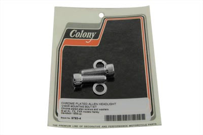 Headlamp Visor Mount Kit Allen Type - V-Twin Mfg.