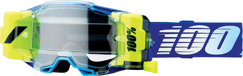100% Armega Forecast Goggles - Royal - Clear 50006-00003