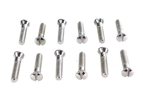 Cam Cover Screw Kit Chrome - V-Twin Mfg.