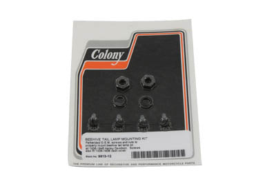 Beehive Tail Lamp Mounting Kit Parkerized - V-Twin Mfg.